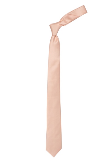 Klasik Mendilli Düz Erkek Kravat